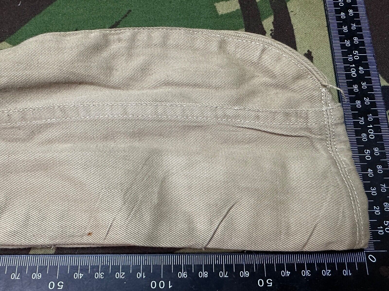 Original WW2 US Army Garrison Side Cap Hat - Old Stock - Combat Servicable - The Militaria Shop