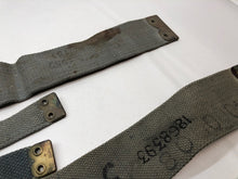 Load image into Gallery viewer, Original WW2 British Royal Air Force Blue 37 Pattern L Strap Set - The Militaria Shop