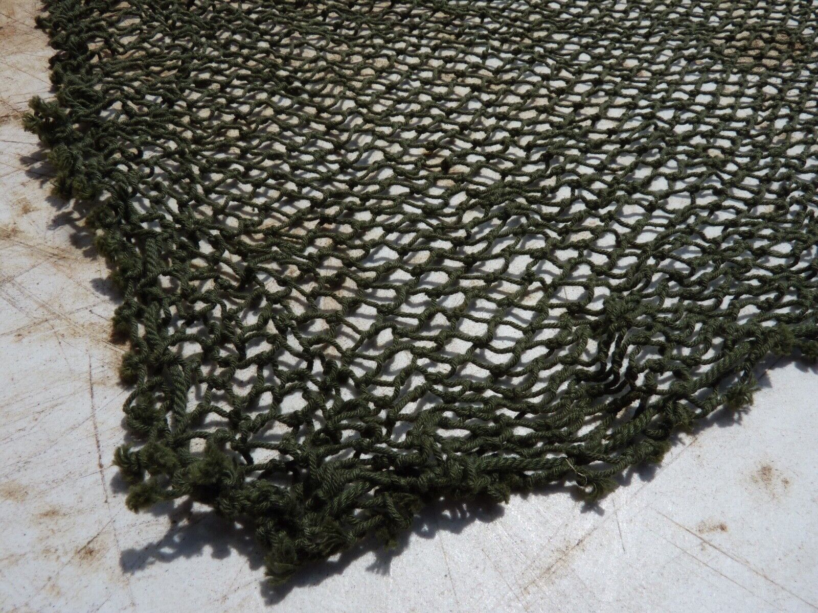 Original WW2 British Army Combat Helmet Net - Fits Mk2, Mk3 or US M1 Helmet - The Militaria Shop