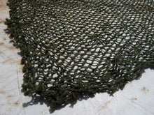 Load image into Gallery viewer, Original WW2 British Army Combat Helmet Net - Fits Mk2, Mk3 or US M1 Helmet - The Militaria Shop