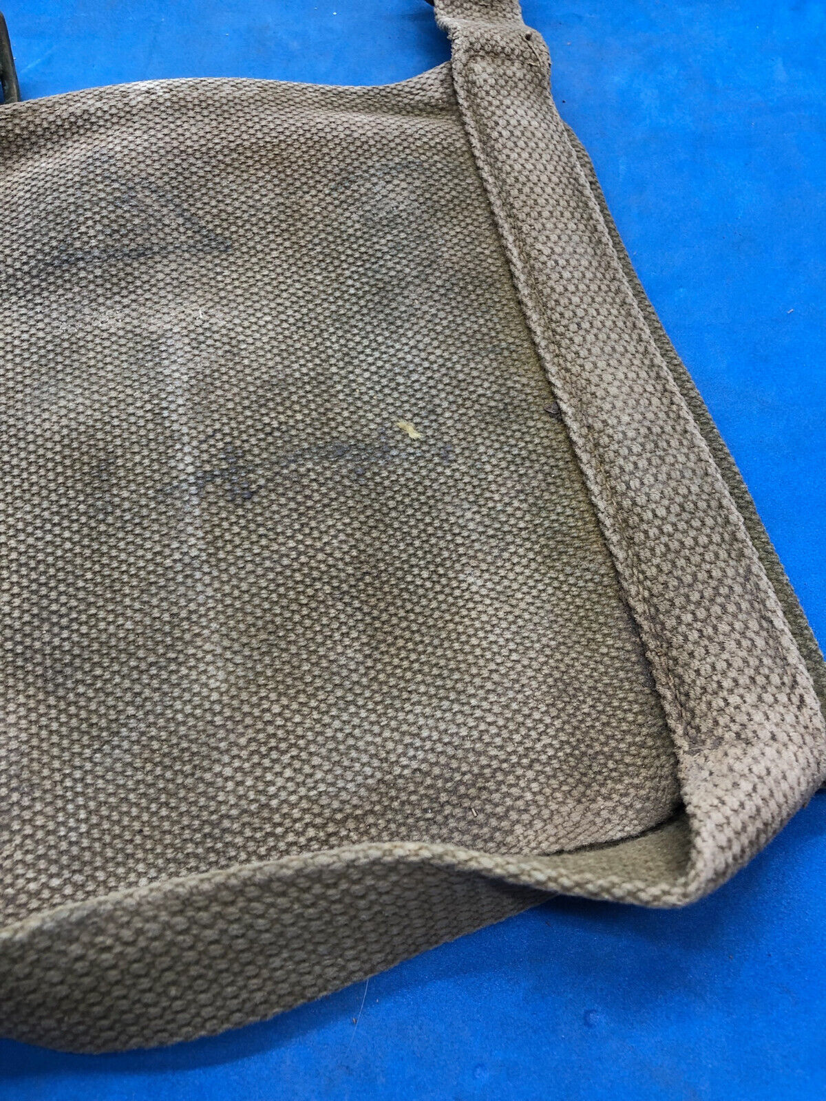WW2 British Army 37 Pattern Webbing Water Bottle Carrier Harness - 1944 Dated - The Militaria Shop