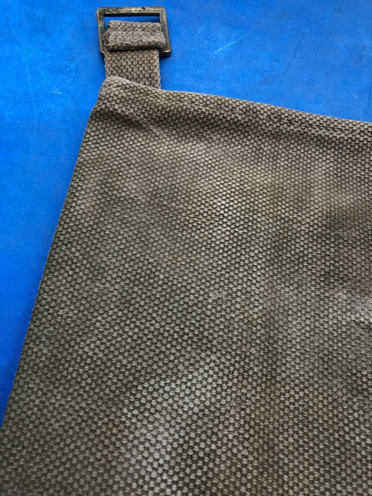 WW2 British Army 37 Pattern Webbing Water Bottle Carrier Harness - 1944 Dated - The Militaria Shop