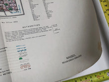 Load image into Gallery viewer, Original WW2 British Army / RAF Maps of Germany - Kassel - The Militaria Shop