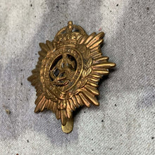 Load image into Gallery viewer, Original WW1 British Army Serice Corps ASC Cap Badge - King's Crown - The Militaria Shop