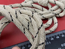 Lade das Bild in den Galerie-Viewer, German Army Officer's Black and Silver Braid Lanyard / Aguillette. - The Militaria Shop