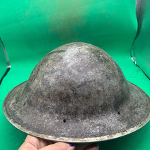 Load image into Gallery viewer, Original WW2 South African Army Mk2 Brodie Helmet - British Style Combat Helmet - The Militaria Shop