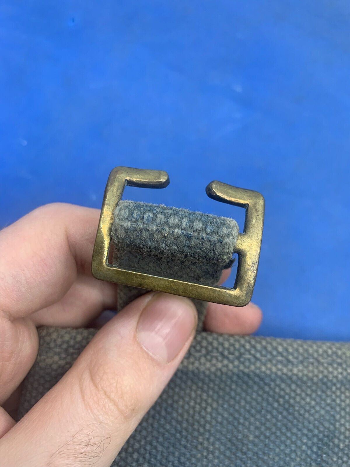 WW2 British Army / RAF 37 Pattern Webbing Water Bottle Carrier Harness 1941 Date - The Militaria Shop