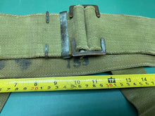 Load image into Gallery viewer, Original 1908 Pattern Webbing Belt, 2nd Foresters- Large Size in Great Condition - The Militaria Shop