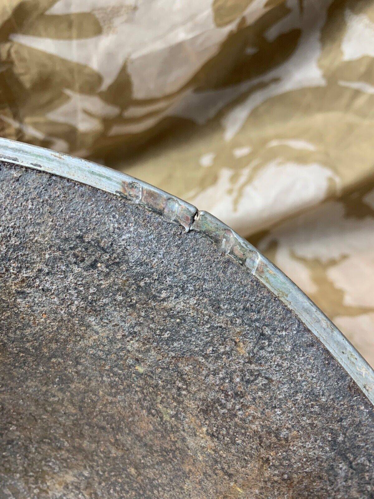 WW2 Mk3 High Rivet Turtle - British / Canadian Army Helmet - Nice Original - The Militaria Shop