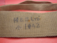 Load image into Gallery viewer, Original WW2 British Army 37 Pattern Shoulder / Cross Strap - 1942 H&B Ltd - The Militaria Shop