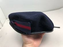 Load image into Gallery viewer, Genuine British Army Military Soldiers Beret Hat - Navy Blue - Size 62cm - The Militaria Shop