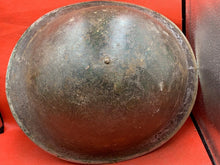Charger l'image dans la galerie, Mk3 Turtle Helmet - Original WW2 British / Canadian Army Combat Helmet - The Militaria Shop