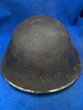 Load image into Gallery viewer, Original WW2 British Army / Canadian Army Mk3 Turtle Combat Helmet - The Militaria Shop