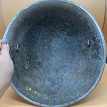 Load image into Gallery viewer, Original WW2 British / Canadian Army Mk3 High Rivet Turtle Army Combat Helmet - The Militaria Shop