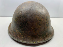Load image into Gallery viewer, Geunine British / Canadian Army Mk3 WW2 Combat Helmet - Uncleaned Original - The Militaria Shop