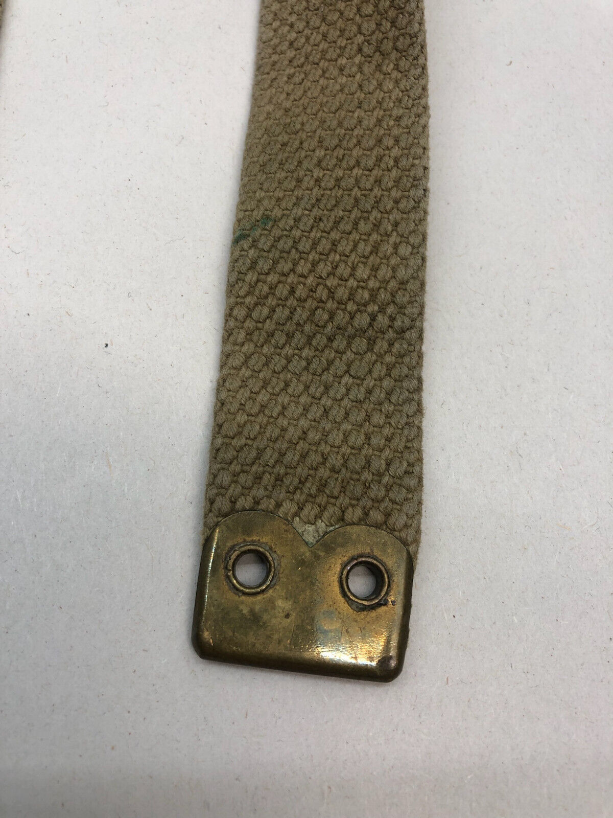 Original WW2 British Army 37 Pattern L Straps Pair - Wartime Dated - The Militaria Shop
