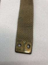 Load image into Gallery viewer, Original WW2 British Army 37 Pattern L Straps Pair - Wartime Dated - The Militaria Shop