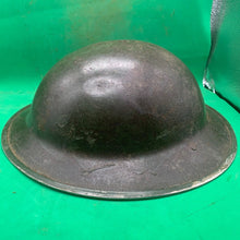 Load image into Gallery viewer, Original WW2 South African Army Mk2 Brodie Helmet - British Style Combat Helmet - The Militaria Shop