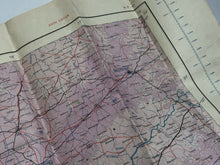 Load image into Gallery viewer, Original WW2 British Army / RAF Map - Satpura Mountains - The Militaria Shop