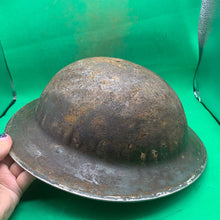 Load image into Gallery viewer, Original WW2 South African Army Mk2 Brodie Helmet - British Style Combat Helmet - The Militaria Shop