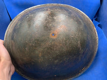 Load image into Gallery viewer, Original WW2 British Army / Canadian Army Mk3 Turtle Combat Helmet - The Militaria Shop
