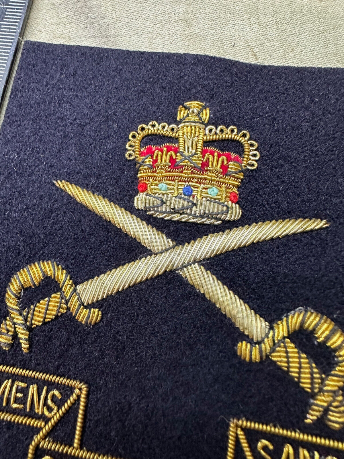 British Army Bullion Embroidered Blazer Badge - Army Physical Training Corps - The Militaria Shop