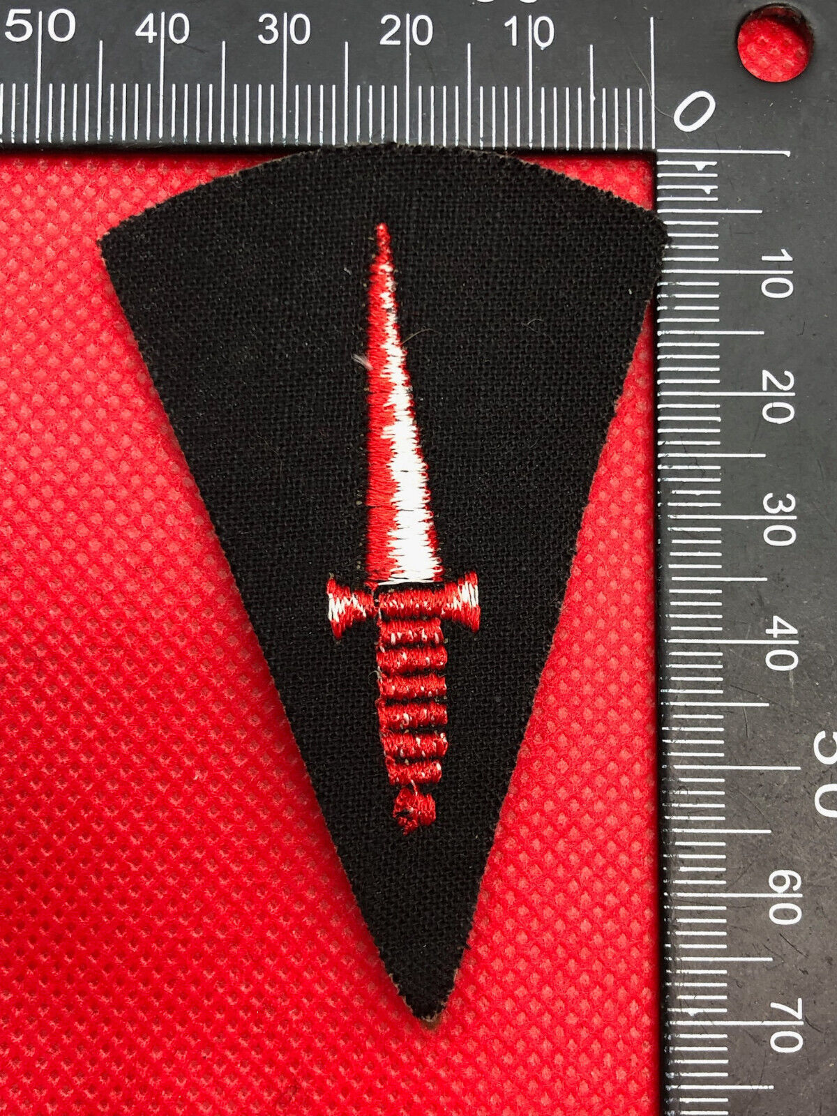 Genuine British Army / Navy Royal Marrines Commando Daggar Badge Patch - The Militaria Shop