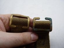 Load image into Gallery viewer, Original WW2 1943 Dated British Army 37 Pattern Water Bottle Carrier Harness - The Militaria Shop