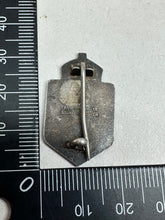 Load image into Gallery viewer, Original WW2 Era British Civil Nursing Reserve Sterling Silver Lapel Pin - The Militaria Shop