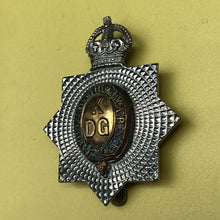 Load image into Gallery viewer, Original WW1 British Army Cap Badge - 1st King's Dragoon Guards - The Militaria Shop