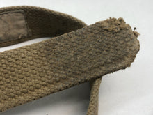 Charger l'image dans la galerie, Original British Army Paratroopers Leg Restraint Strap - WW2 37 Pattern - The Militaria Shop