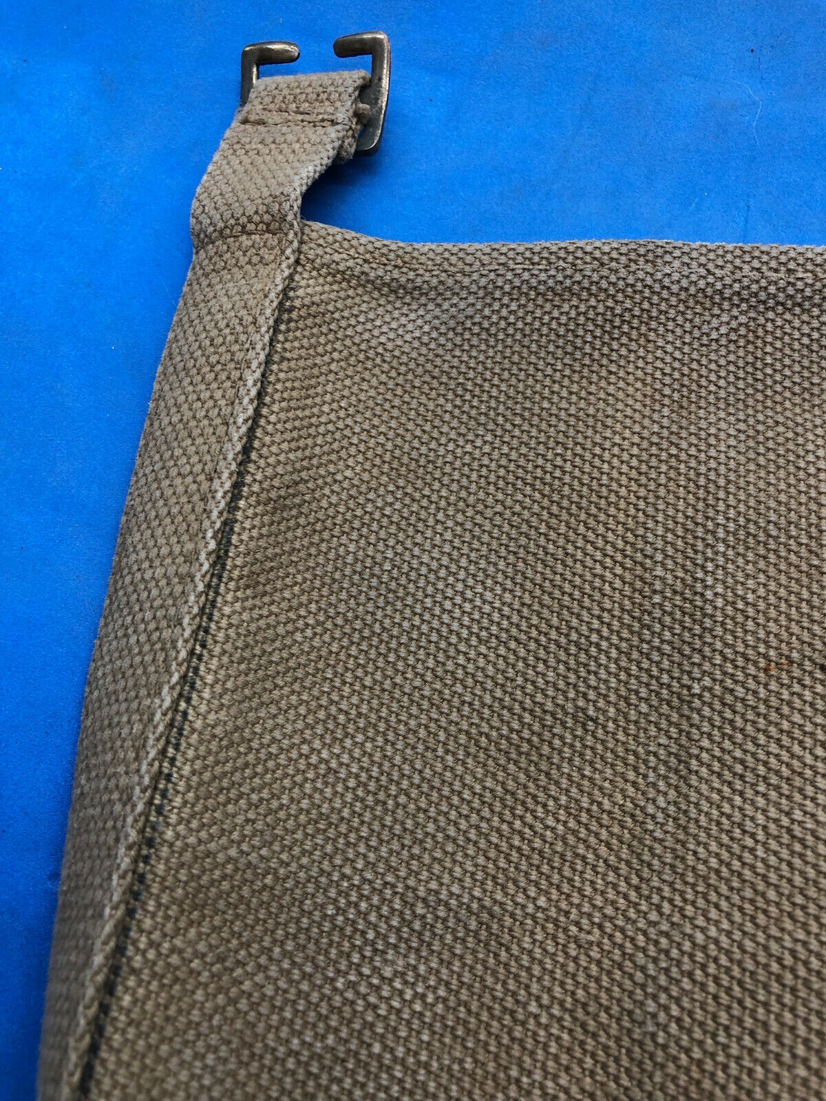 WW2 British Army 37 Pattern Webbing Water Bottle Carrier Harness - 1943 Dated - The Militaria Shop
