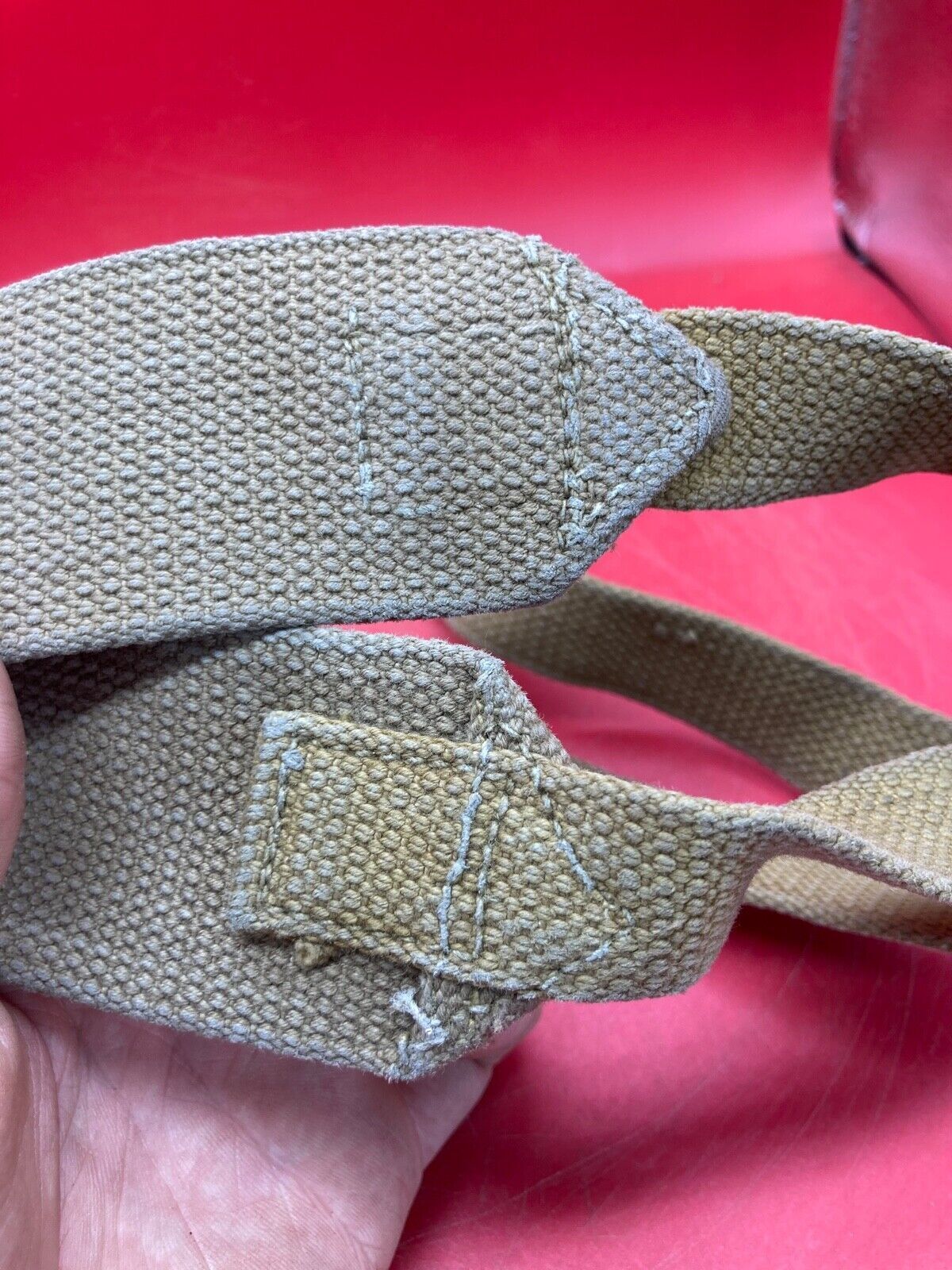 Original WW2 British Army 37 Pattern Shoulder / Cross Strap - 1941 - The Militaria Shop