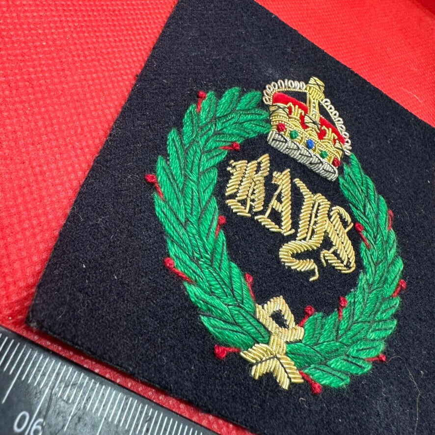 British Army Bullion Embroidered Blazer Badge - 2nd Dragoon Guards - The Militaria Shop