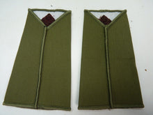 Charger l'image dans la galerie, Mercian ACF OD Green Rank Slides / Epaulette Pair Genuine British Army - NEW - The Militaria Shop
