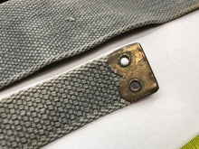Load image into Gallery viewer, Original WW2 British Royal Air Force Blue 37 Pattern L Strap Set - The Militaria Shop