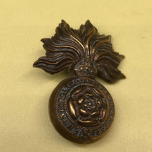 Load image into Gallery viewer, Original WW2 Era British Army The Royal Fusiliers Cap Badge - The Militaria Shop
