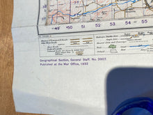 Load image into Gallery viewer, WW2 British Army 1932 dated MILITARY EDITION General Staff map of HOLY ISLAND. - The Militaria Shop