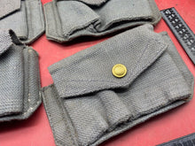 Load image into Gallery viewer, Original British Royal Air Force RAF Blue Pistol Ammo Pouch 1925 Pattern - The Militaria Shop