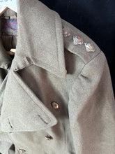 Load image into Gallery viewer, Original WW2 British Army Officers Captains Greatcoat - Savile Row Tailor - The Militaria Shop