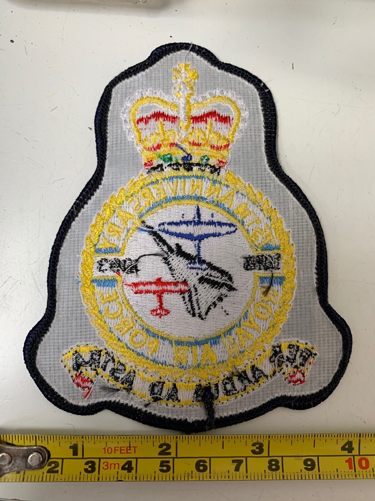 75th Anniversary of the RAF Royal Air Force Patch 1918-1993 - The Militaria Shop