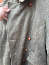 Load image into Gallery viewer, Original WW2 British Army Officers Greatcoat - Captain Rank Pips - 38" Ches - The Militaria Shop