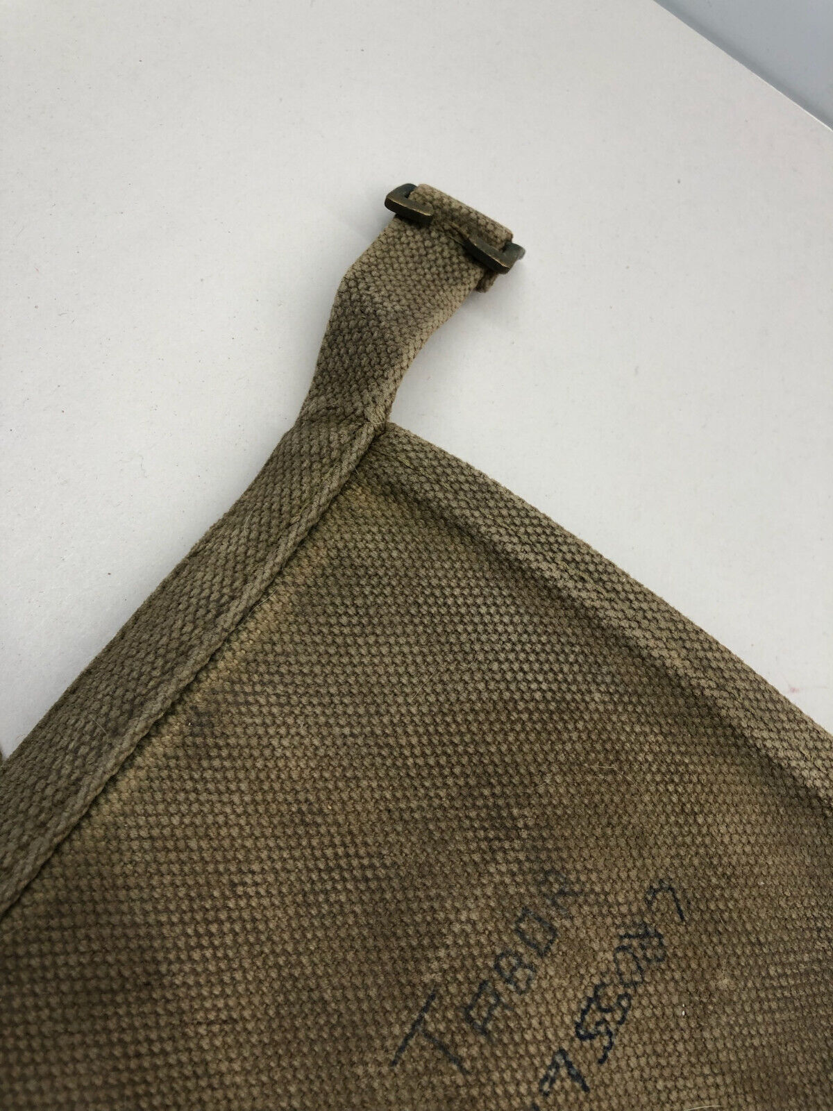 WW2 British Army 37 Pattern Webbing Water Bottle Carrier Harness - 1941 Dated - The Militaria Shop
