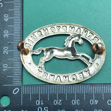 Load image into Gallery viewer, Original British Army Northamptonshire Yeomanry Cap Badge - The Militaria Shop