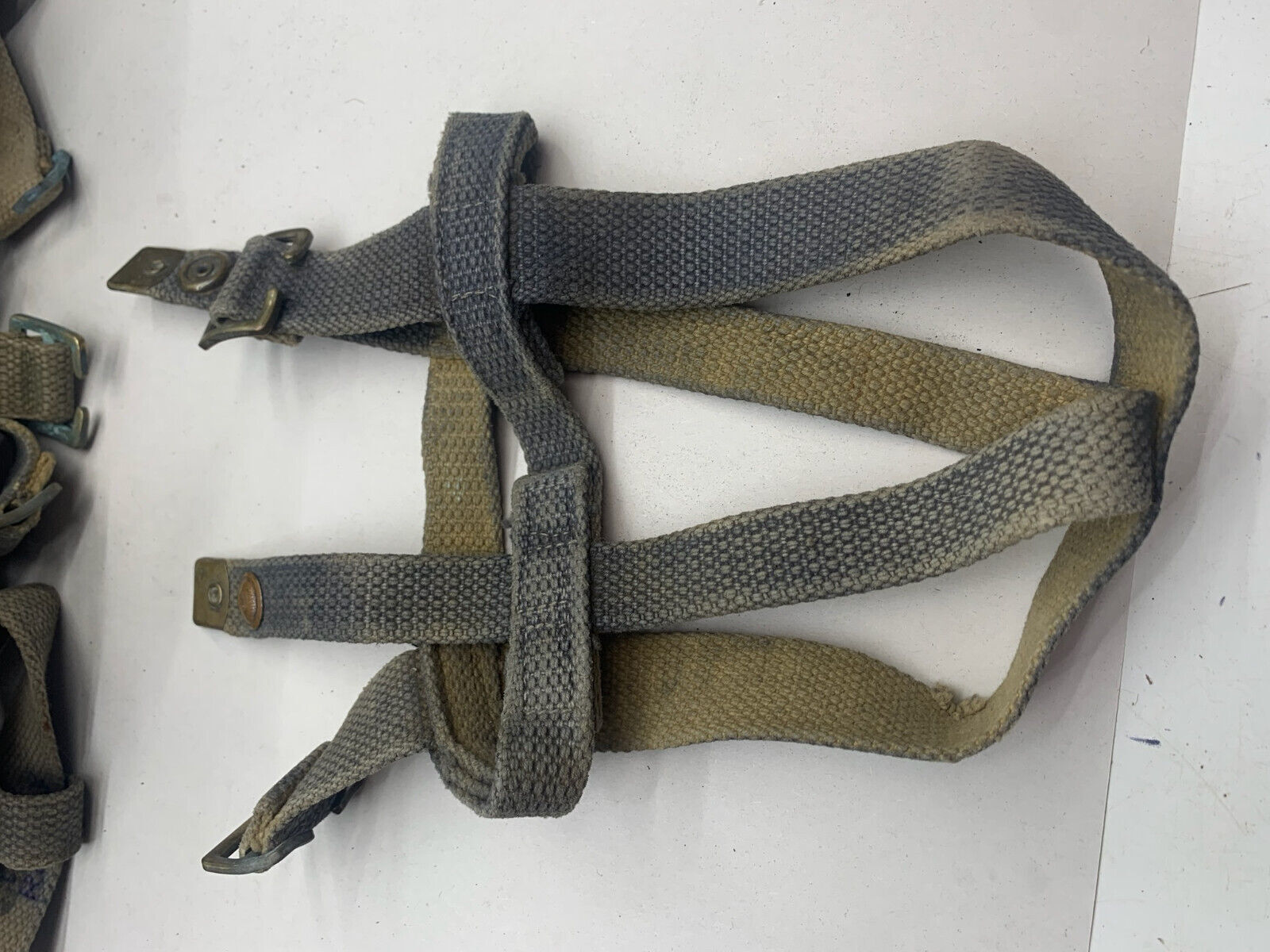 Genuine British Army / RAF Water Bottle Webbing Carrier / Harness - Scuffed - The Militaria Shop