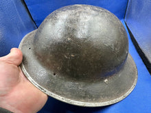 Load image into Gallery viewer, Original WW2 British Army Mk2 Combat Helmet Shell - South African Produced - The Militaria Shop