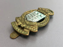 Load image into Gallery viewer, Original British Army WW2 RAOC Royal Army Ordnance Corps Cap Badge - The Militaria Shop