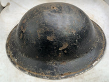 Load image into Gallery viewer, Original WW2 Combat Helmet - British / South African Army Mk2 Brodie Helmet - The Militaria Shop