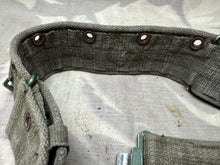 Load image into Gallery viewer, Original WW2 British Army 44 Pattern Soldiers Belt - 36" Waist - The Militaria Shop