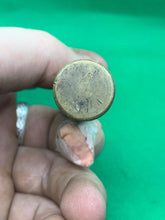 Load image into Gallery viewer, Original WW1 / WW2 British Army SMLE Lee Enfield Rifle Brass Oil Bottle - The Militaria Shop